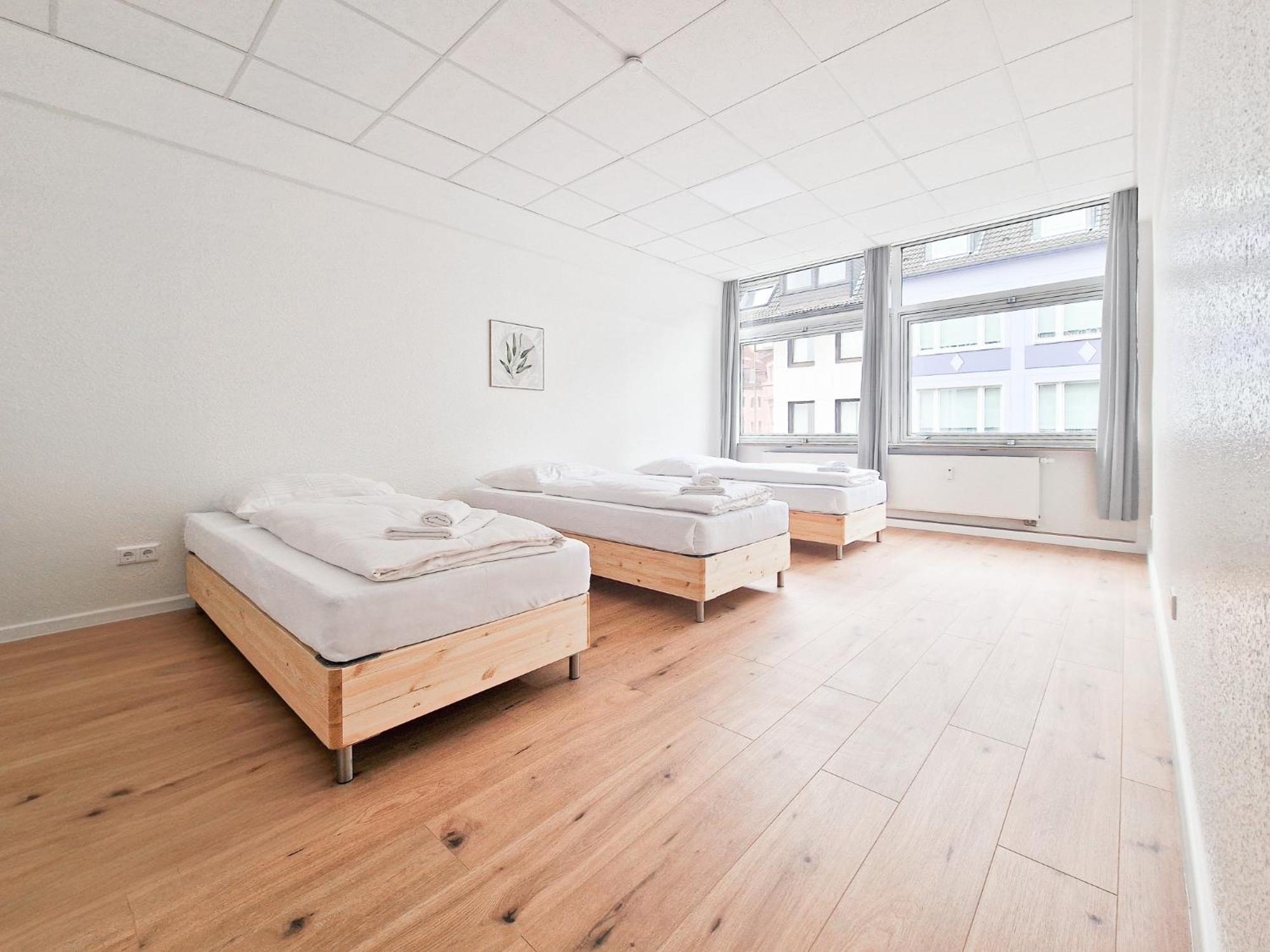 Raj Living - City Center Apartments With 5 Rooms - 10 Min Messe Dus Düsseldorf Exteriér fotografie